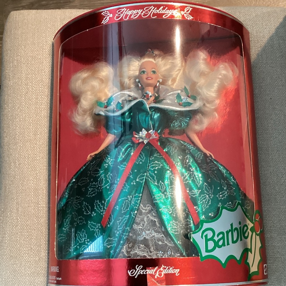Barbie Holiday Special Edition in Green and Silver